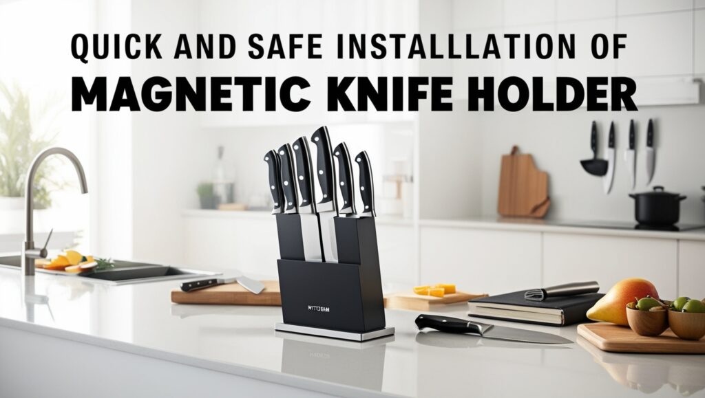 Magnetic Knife Holder Installation Guide