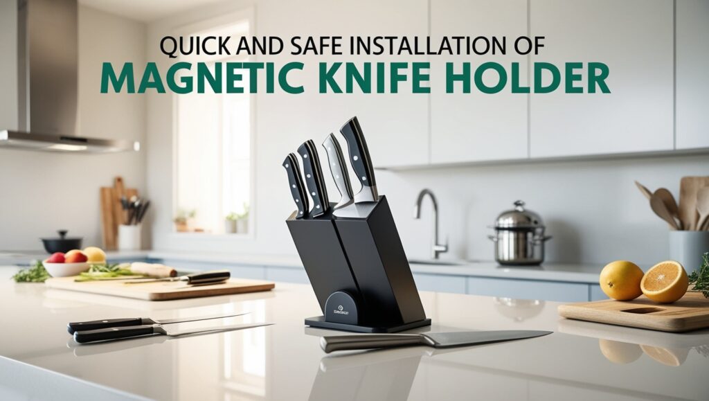 Magnetic Knife Holder Installation Guide