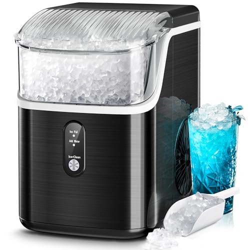 Best Portable Ice Maker Nugget Pellet Countertop Machine New